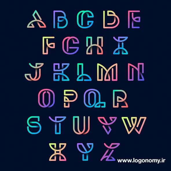 ۲۰ تکنیک برای طراحی حروف انگلیسی و ساخت لوگو خلاقانه دو حرفی